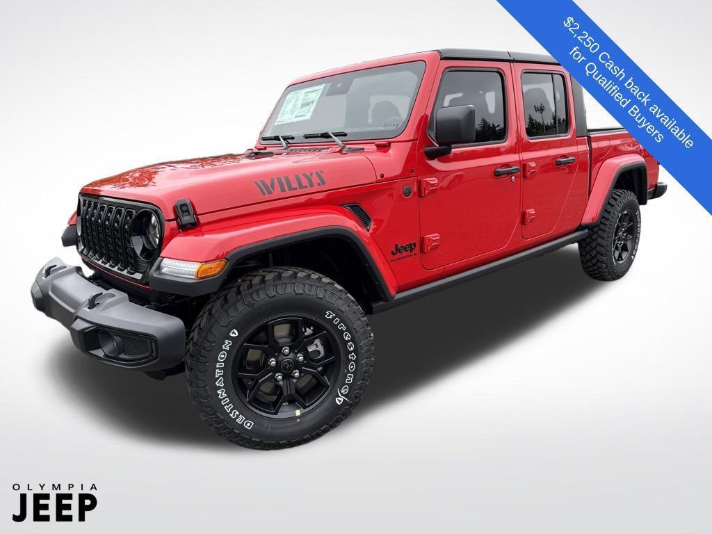 new 2025 Jeep Gladiator car, priced at $48,450