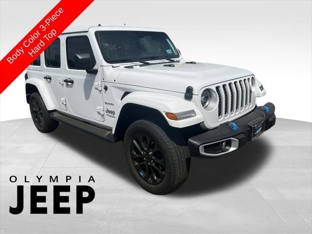 used 2022 Jeep Wrangler Unlimited 4xe car, priced at $35,483
