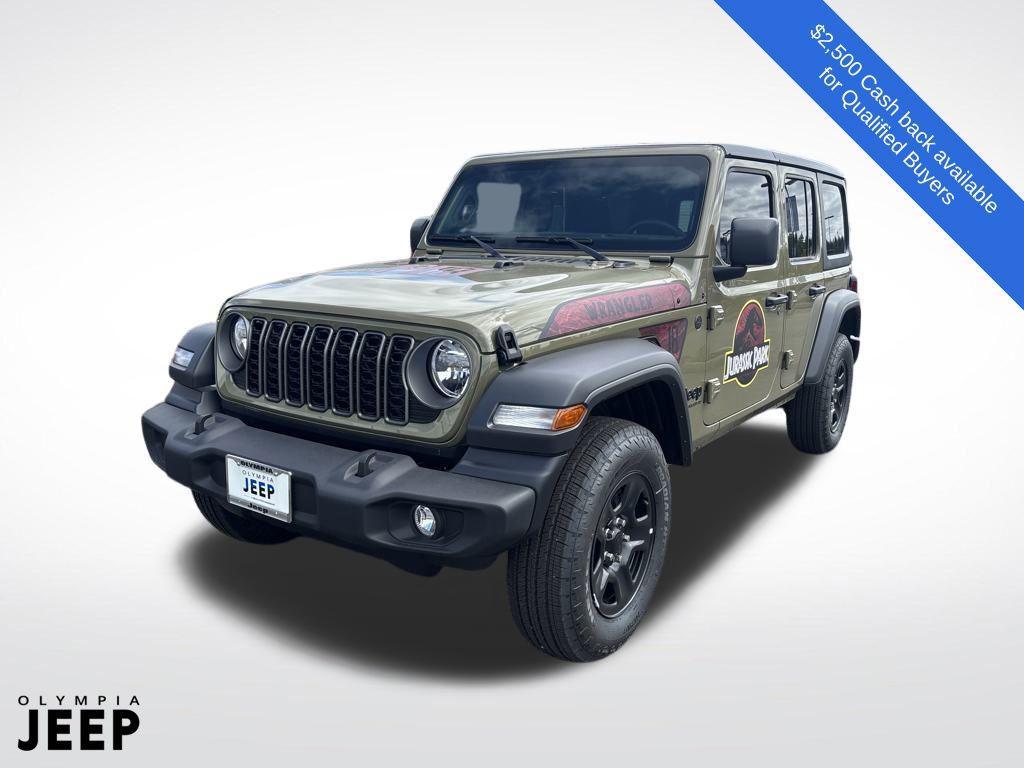 new 2025 Jeep Wrangler car, priced at $40,877
