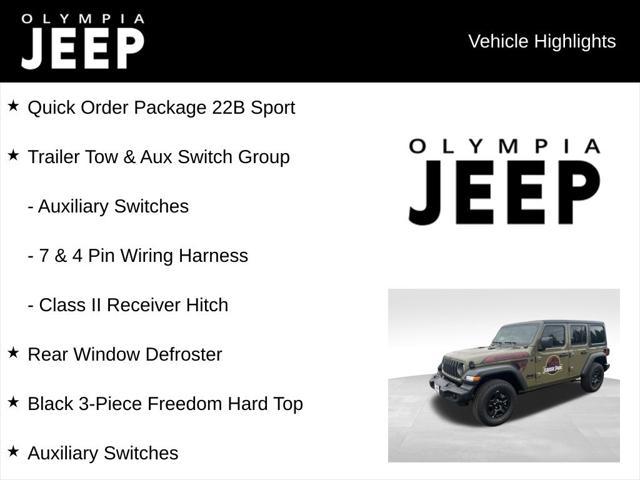 new 2025 Jeep Wrangler car, priced at $41,447