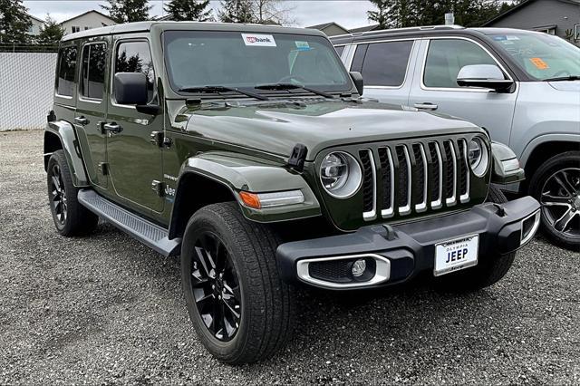 used 2021 Jeep Wrangler Unlimited 4xe car, priced at $28,998