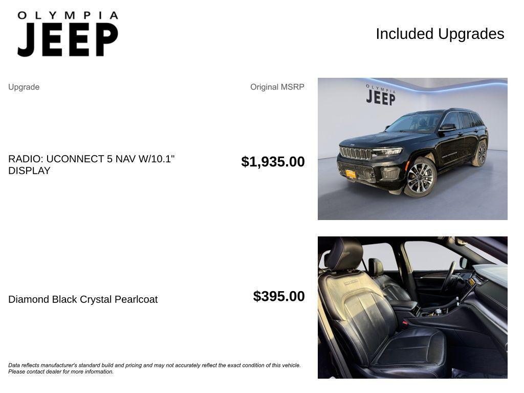 used 2022 Jeep Grand Cherokee car, priced at $33,998