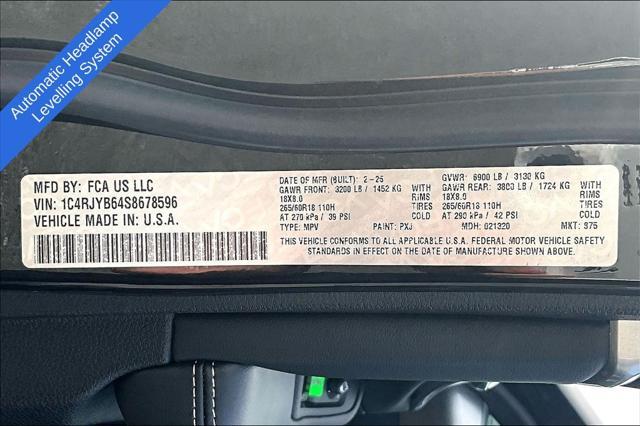 new 2025 Jeep Grand Cherokee car, priced at $61,818