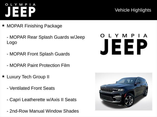 new 2025 Jeep Grand Cherokee car, priced at $61,818