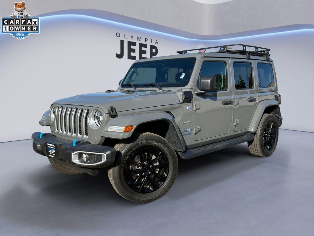 used 2022 Jeep Wrangler Unlimited 4xe car, priced at $34,298