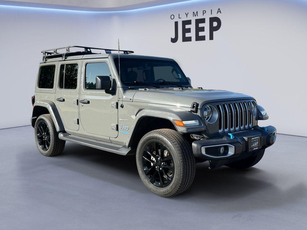 used 2022 Jeep Wrangler Unlimited 4xe car, priced at $34,298