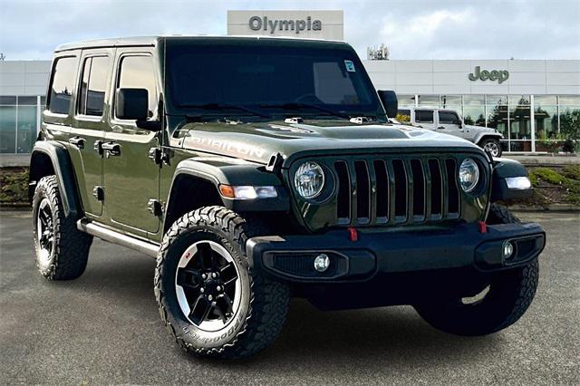 used 2021 Jeep Wrangler Unlimited car, priced at $42,998