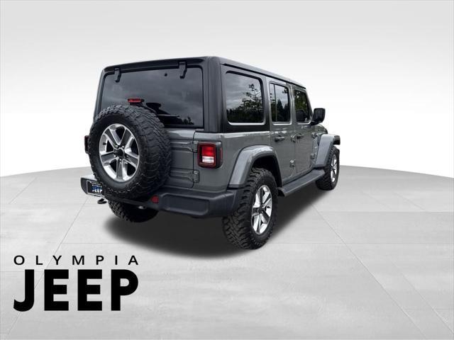 used 2021 Jeep Wrangler Unlimited car, priced at $32,497