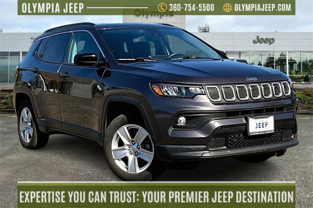 used 2022 Jeep Compass car, priced at $25,263