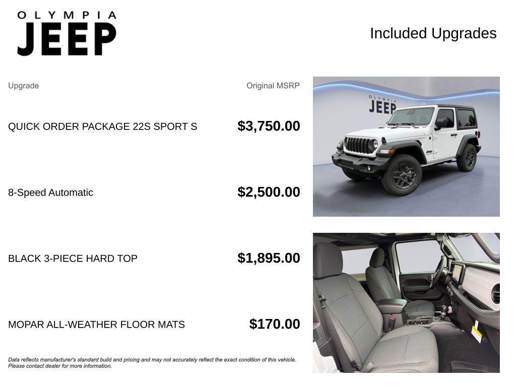new 2026 Jeep Wrangler car, priced at $45,205