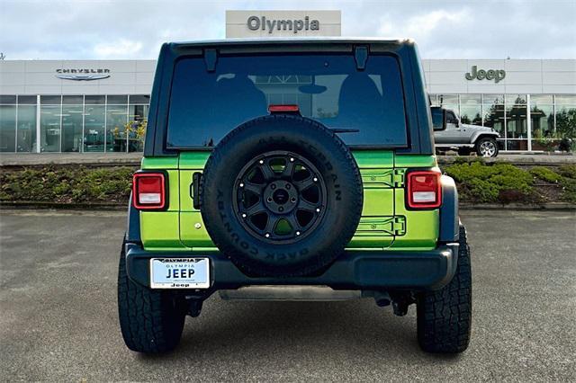 used 2018 Jeep Wrangler Unlimited car, priced at $26,015