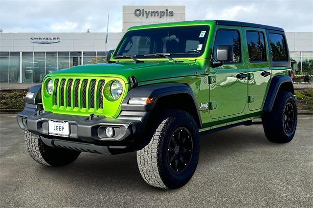 used 2018 Jeep Wrangler Unlimited car, priced at $26,015