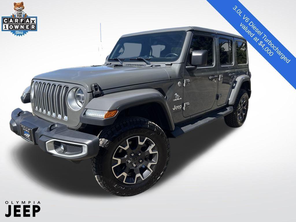 used 2020 Jeep Wrangler Unlimited car, priced at $29,820