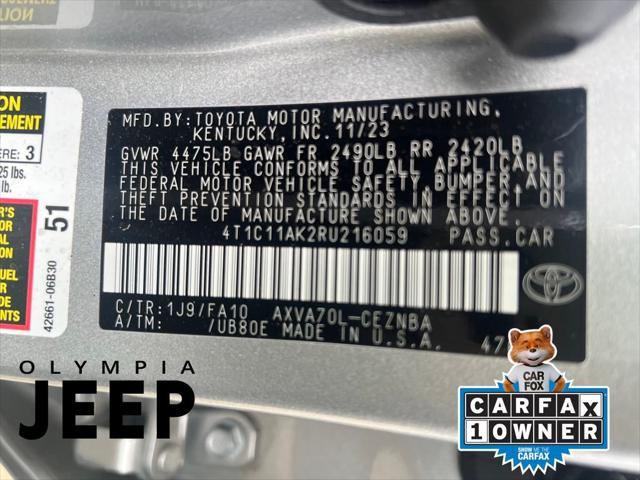 used 2024 Toyota Camry car, priced at $23,998