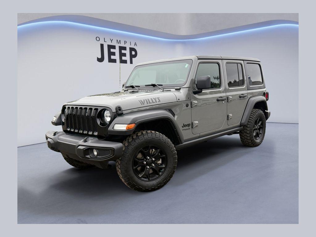 used 2021 Jeep Wrangler Unlimited car, priced at $27,998