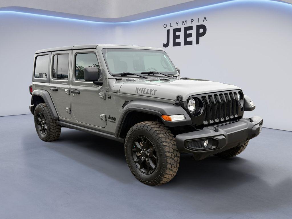 used 2021 Jeep Wrangler Unlimited car, priced at $31,998