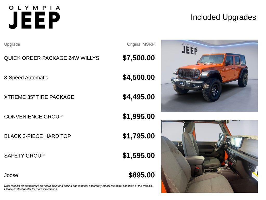 new 2025 Jeep Wrangler car, priced at $51,131