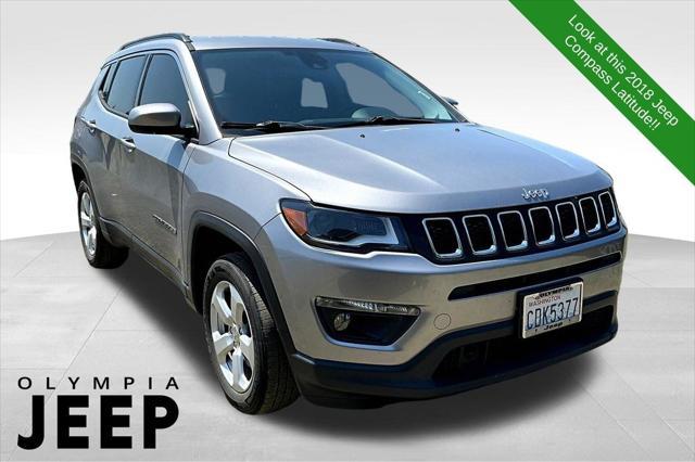 used 2018 Jeep Compass car, priced at $15,623