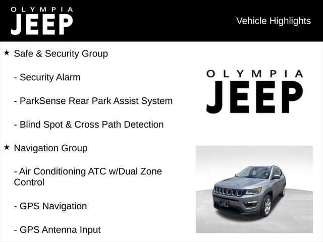 used 2018 Jeep Compass car, priced at $15,387