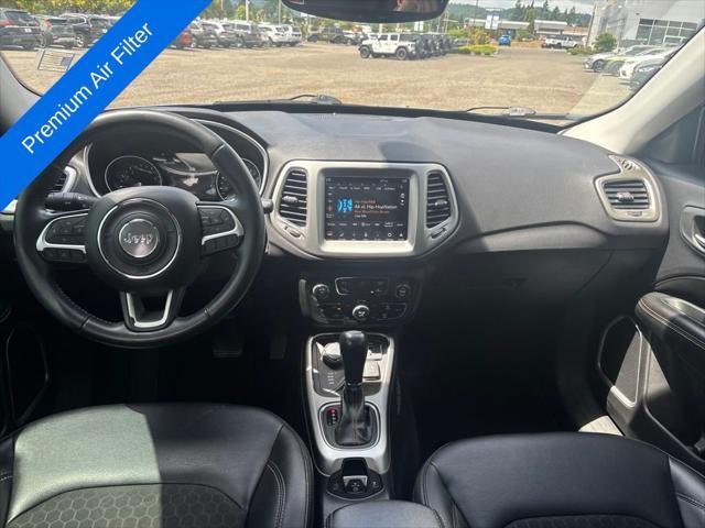 used 2018 Jeep Compass car, priced at $15,387