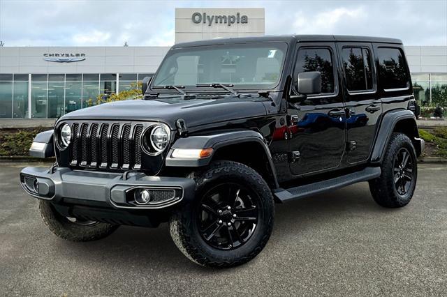 used 2021 Jeep Wrangler Unlimited car, priced at $35,437