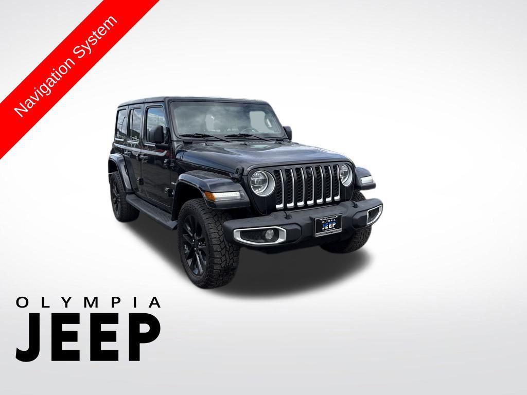 used 2021 Jeep Wrangler Unlimited 4xe car, priced at $30,488