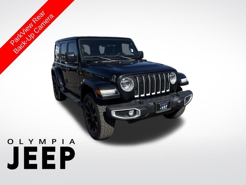 used 2021 Jeep Wrangler Unlimited 4xe car, priced at $30,488