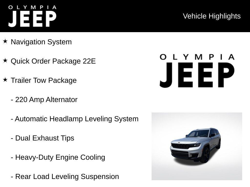new 2025 Jeep Grand Cherokee L car, priced at $61,705