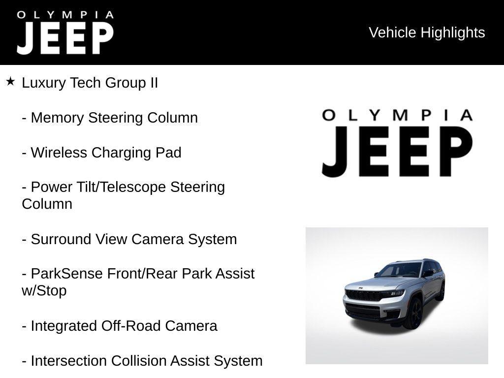 new 2025 Jeep Grand Cherokee L car, priced at $61,705