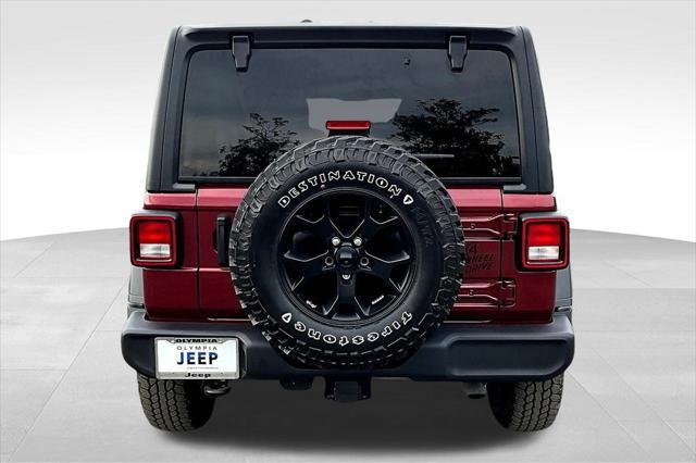 used 2021 Jeep Wrangler car, priced at $33,498