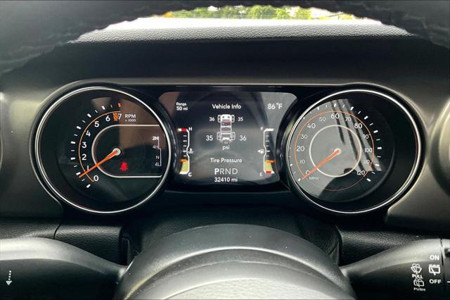 used 2021 Jeep Wrangler car, priced at $33,498
