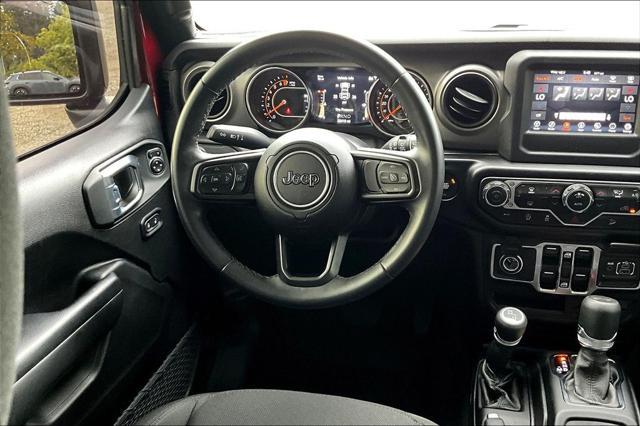 used 2021 Jeep Wrangler car, priced at $33,498