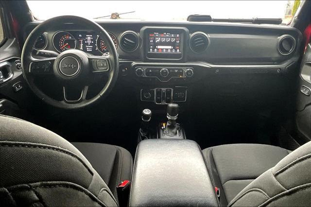 used 2021 Jeep Wrangler car, priced at $33,498