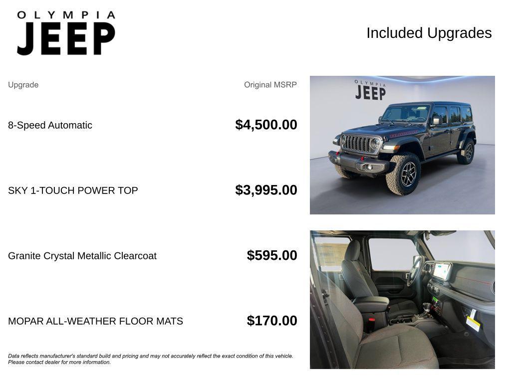 new 2025 Jeep Wrangler car, priced at $57,725