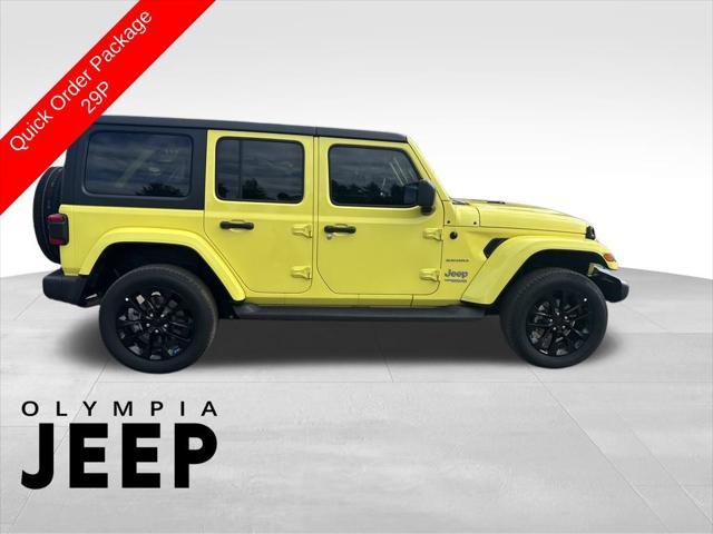 used 2022 Jeep Wrangler Unlimited 4xe car, priced at $34,749