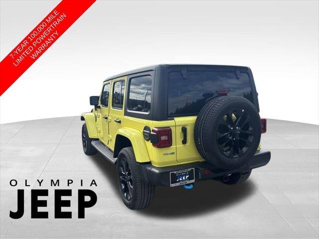 used 2022 Jeep Wrangler Unlimited 4xe car, priced at $34,749
