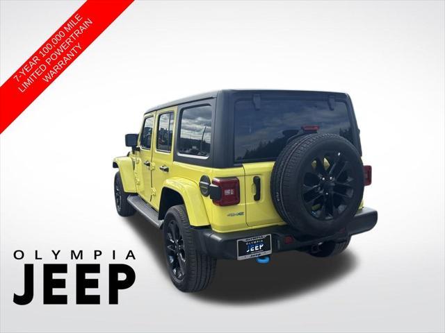used 2022 Jeep Wrangler Unlimited 4xe car, priced at $34,478