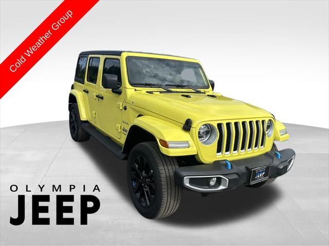 used 2022 Jeep Wrangler Unlimited 4xe car, priced at $34,749