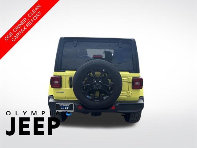 used 2022 Jeep Wrangler Unlimited 4xe car, priced at $34,478