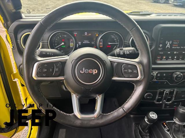 used 2022 Jeep Wrangler Unlimited 4xe car, priced at $34,749