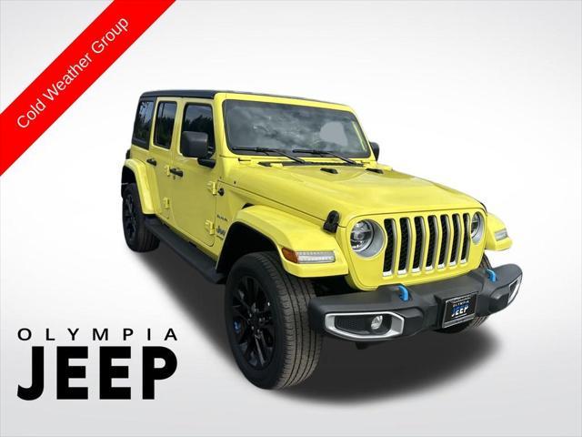 used 2022 Jeep Wrangler Unlimited 4xe car, priced at $34,478