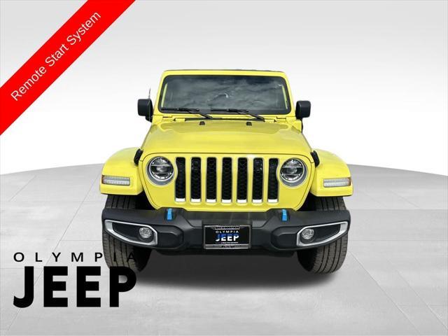 used 2022 Jeep Wrangler Unlimited 4xe car, priced at $34,749