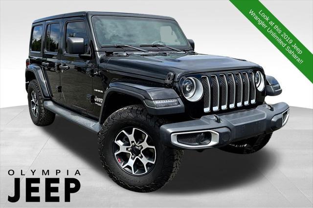 used 2019 Jeep Wrangler Unlimited car, priced at $28,489