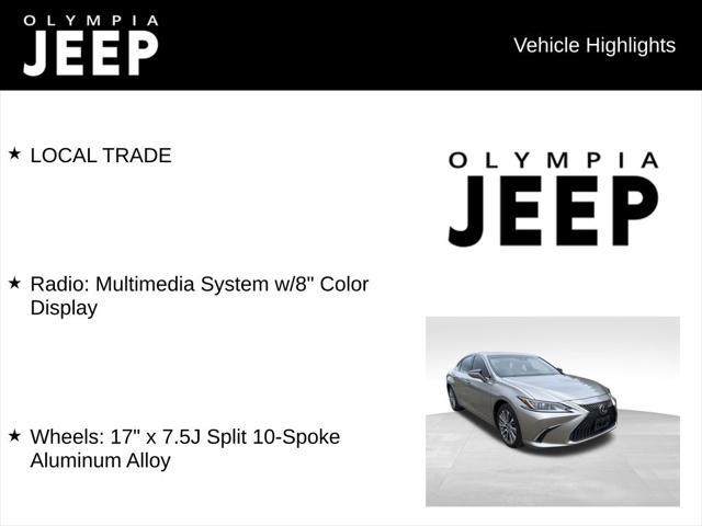 used 2021 Lexus ES 250 car, priced at $28,910
