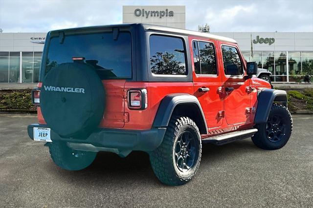 used 2019 Jeep Wrangler Unlimited car, priced at $26,887