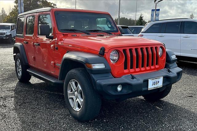 used 2019 Jeep Wrangler Unlimited car, priced at $29,033