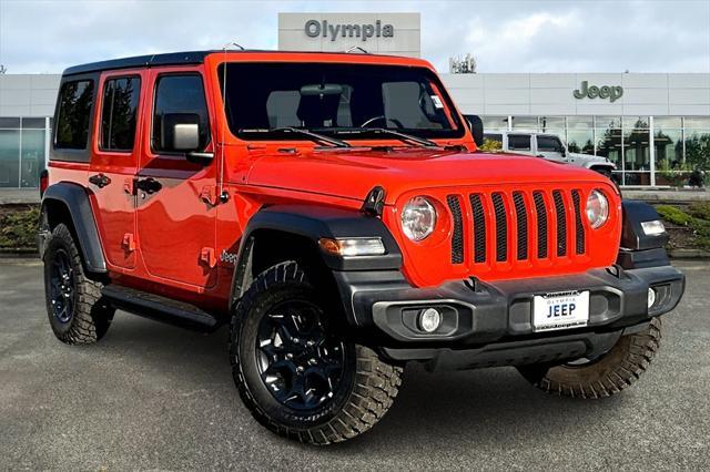 used 2019 Jeep Wrangler Unlimited car, priced at $26,887