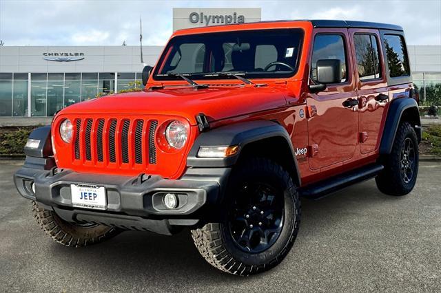 used 2019 Jeep Wrangler Unlimited car, priced at $26,887