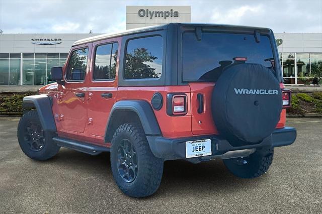 used 2019 Jeep Wrangler Unlimited car, priced at $26,887