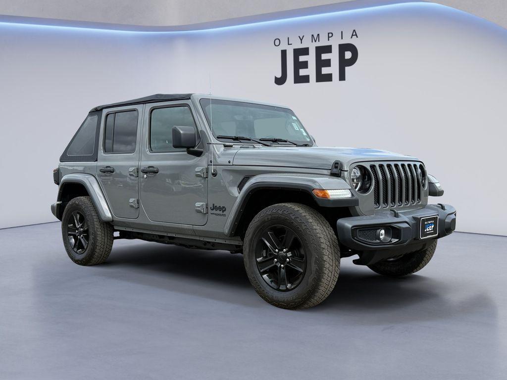 used 2021 Jeep Wrangler Unlimited car, priced at $26,488